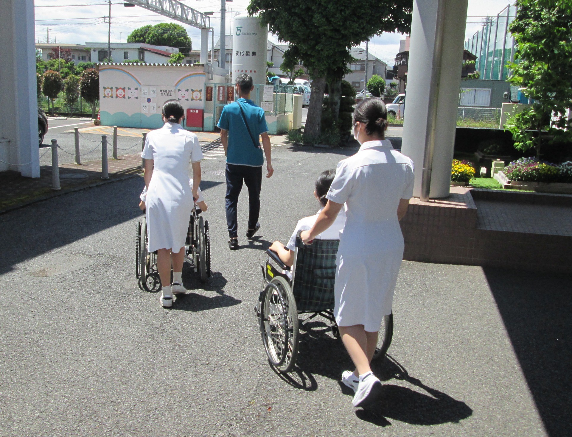 高校生 一日看護体験🎵