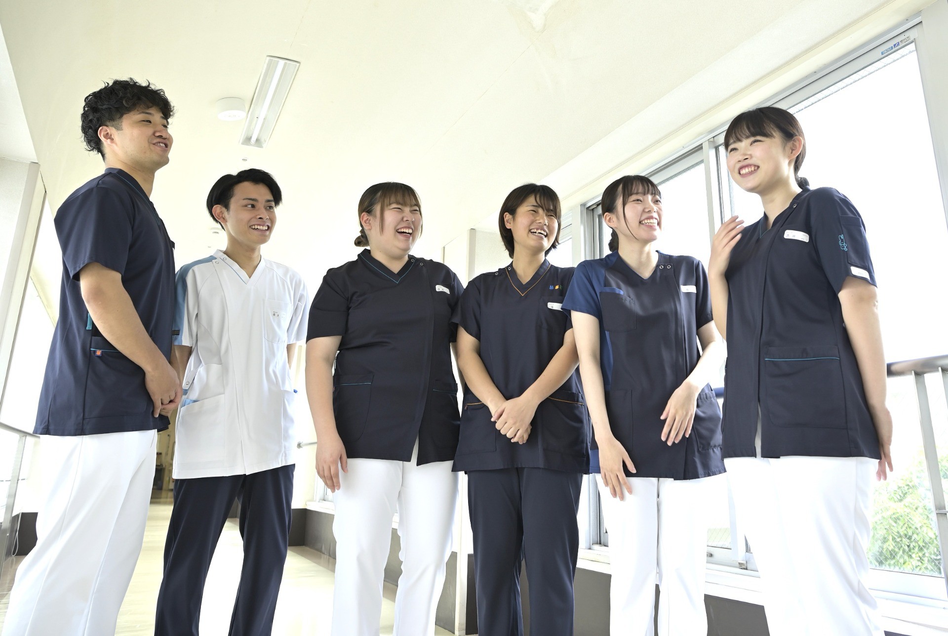 今年度入職看護師の笑顔♥