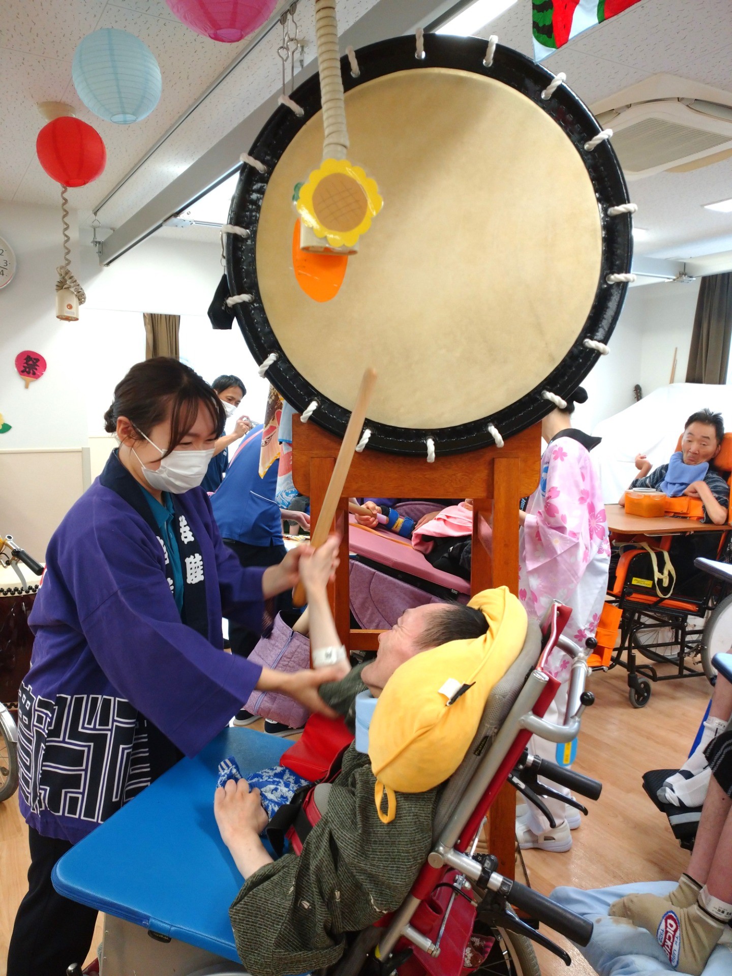 病棟の夏祭り♥