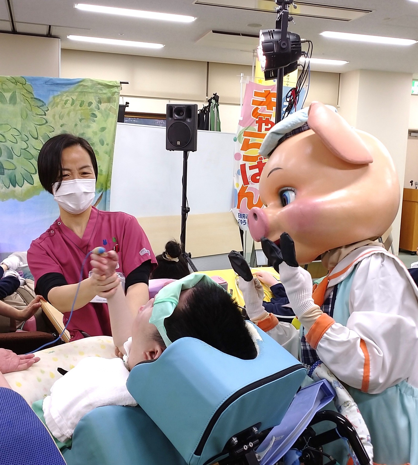 劇団飛行船の「3匹のこぶた」を観劇♪