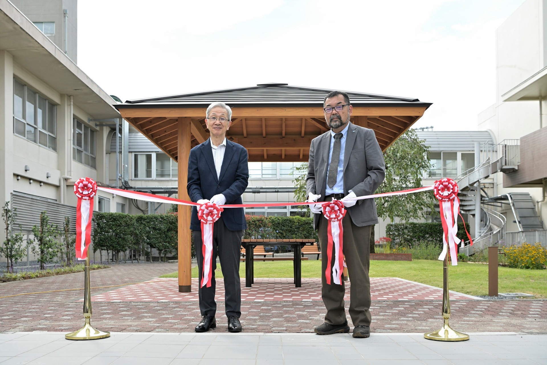 中庭がリニューアルオープンしました♪